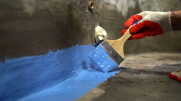 Large-scale Wet Basement Repair work completed in Goddard, KS by SJ Waterproofing Pros